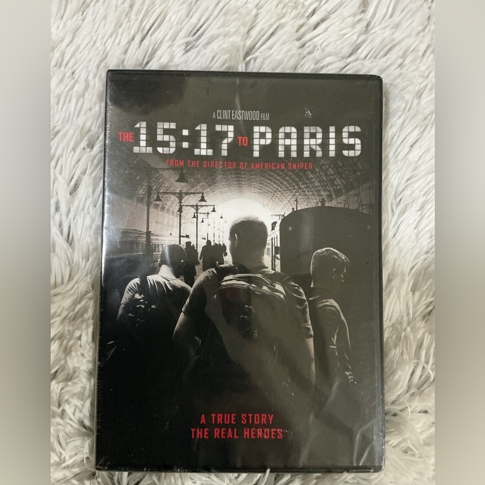 Warner Bros The 15:17 to Paris True Story DVD